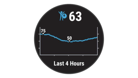 Body Battery of Garmin watch